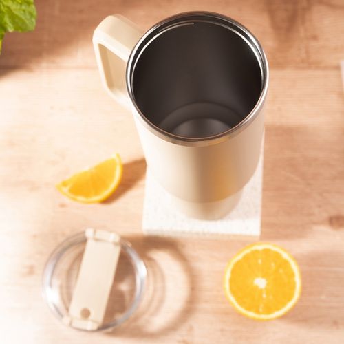 stalowy kubek termiczny termos 1100ml z rączką i słomką klausberg kb-7944 na Arena.pl