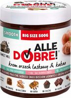 Krem czekoladowy 500g bez oleju palmowego cukru smak orzecha czekolady