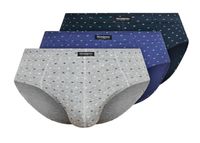 Slipy męskie Henderson Classic 3 PACK, szary ,czarny, granat L