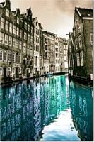 80CM 120 OBRAZ ZABYTKOWE KAMIENICE BERT KAUFMANN ŚCIENNY