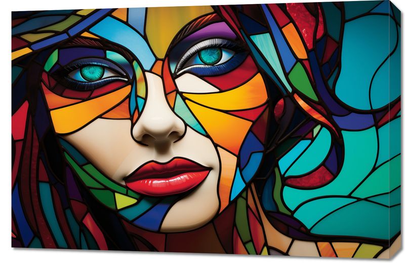 Obraz 90x60cm Spójrz Mi W Oczy zdjęcie 1