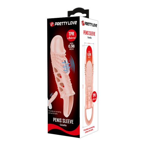 pretty love   cecelia penis sleeve , vibration na Arena.pl