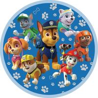 Opłatek na tort PAW Psi Patrol Pies Pieski Marshall Rubble Rocky Skye Zuma