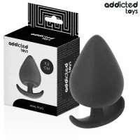 addicted toys korek silikonowy xl 9,5 cm - anatomiczny model bezpieczny
