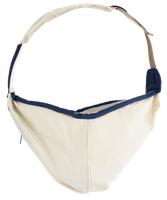 Nosidełko dla psa PAWPOCKET głębokość 30 cm do 7 kg granatowe UNIQ PETS