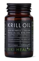 KIKI HEALTH Krill Oil - Olej z Kryla 590 mg (30 kaps.)