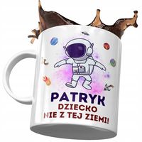 Kubek Dla Patryka Syna Na Dzień Dziecka Prezent Z Nadrukiem Ze Zdjęciem