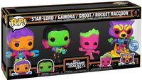 Funko POP Marvel GOTG Gamora Groot Rocket 4pak SE