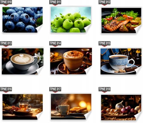 Fototapeta PREMIUM STRUKTURA ZMYWALANA lody otoczone chmurami i cukierkami na Arena.pl