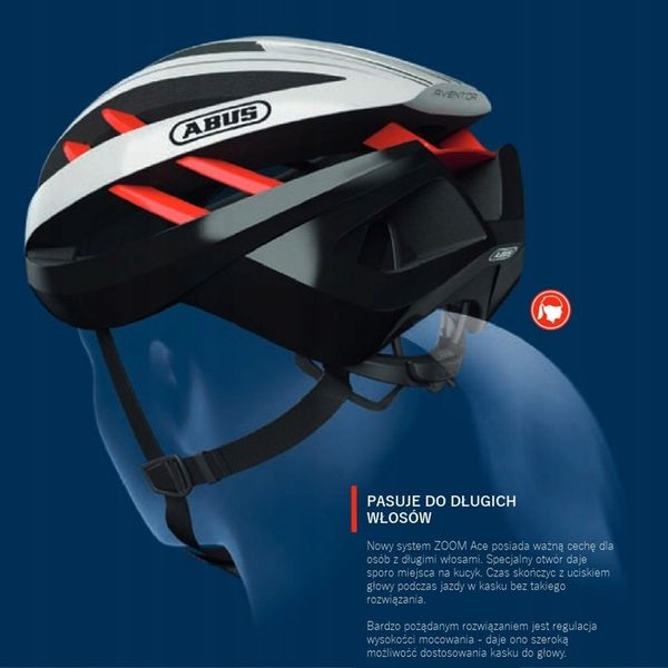 Kask rowerowy Abus Macator steel blue L zdjęcie 11