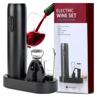 Zestaw elektrycznych otwieraczy do wina OTWIERACZ LEJEK KOREK KOMPLET 5w1