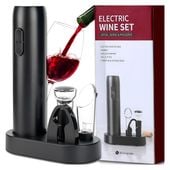 Zestaw elektrycznych otwieraczy do wina OTWIERACZ LEJEK KOREK KOMPLET 5w1