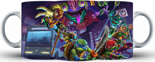 Kubek ceramiczny Żółwie Ninja - Turtles na Arena.pl