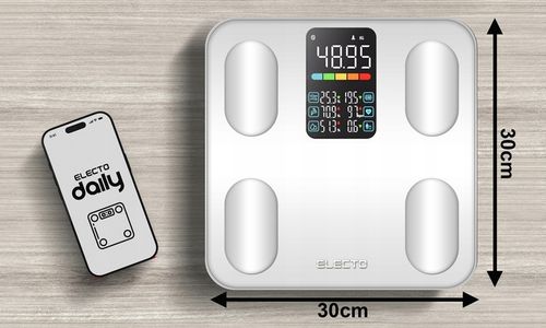 WAGA ŁAZIENKOWA ELEKTRONICZNA ANALITYCZNA APLIKACJA PO POLSKU 13 na Arena.pl