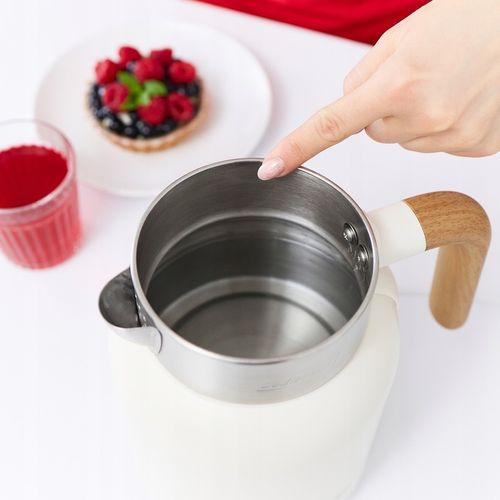 Czajnik elektryczny podwójne ścianki beżowy jasny 2200W MPM MCZ-128/B1 na Arena.pl