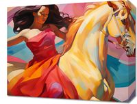 Obraz 50x40cm Taniec na Wietrznym Koniu