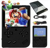 GameBox Plus 400 gier w 1 CZARNA Przenośna PREZENT MINI Konsola -MARIO BROS