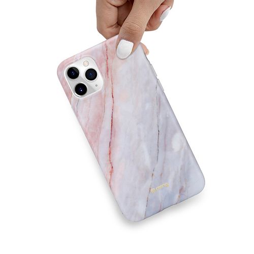 Crong Marble Case – Etui do iPhone 11 Pro (różowy) na Arena.pl