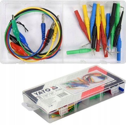 YATO IGŁY SONDY KOŃCÓWKI BANAN-KROKODYL POMIAROWE DO MULTIMETRÓW na Arena.pl