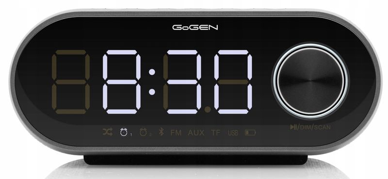 Radio Budzik Głośnik Bluetooth USB SD GoGEN [G623 zdjęcie 7