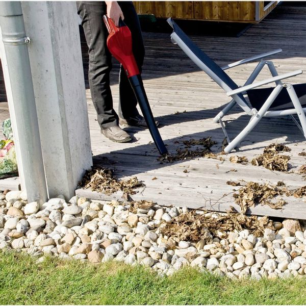 Akumulatorowa dmuchawa do liści Einhell z baterią 18V 2Ah ładowarka zdjęcie 2