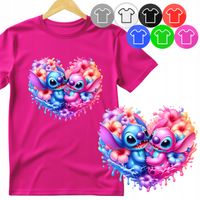KOSZULKA DZIECIĘCA T-SHIRT - STICZ LILO WZORY Z BAJEK - L 146-152