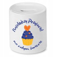 Skarbonka Dla Przyjaciela Najsłodszy Przyjaciel Z Nadrukiem Ze Zdjęciem