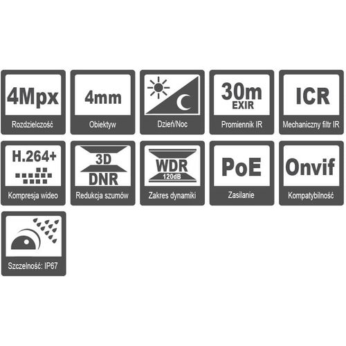 Kamera HQ-MP4040D-IR30 na Arena.pl