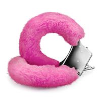 Love Cuffs Furry Handcuffs Crushious Pink