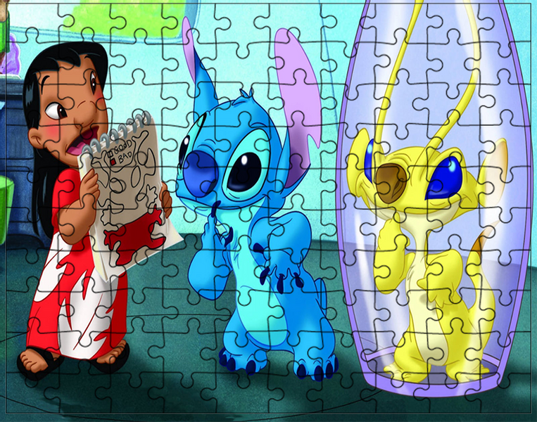Puzzle Lilo i Stich zdjęcie 1
