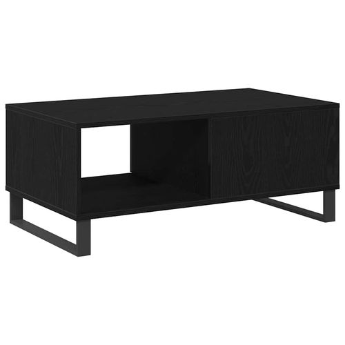 Stolik Kawowy with Drawer Czarny dąb 90 x 50 x 36,5 cm na Arena.pl