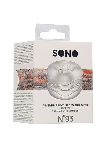 n0. 93 - reversible masturbator and bumper - transparent na Arena.pl