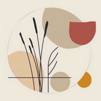 Plakat 30x30cm Pastelowa Ziemia