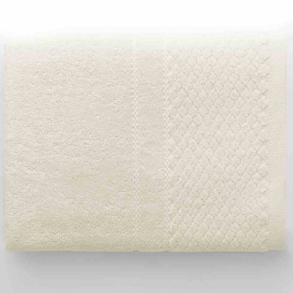TOWEL/AH/RUBRUM/CREAM/70x130 zdjęcie 1
