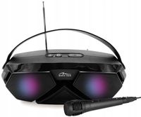 2 x Głośnik Bluetooth MP3 radio FM mikrofon KARAOKE akumulator Media-Tech S
