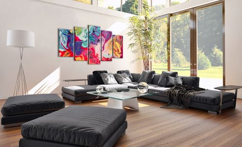 Obraz Na Płótnie - Kompozycja Barw - 160X85 Cm - Ea160X85-3877 na Arena.pl
