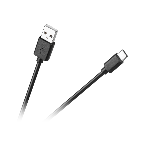 Kabel USB - USB typu C 1.0m Cabletech Solidny Eco-Line zdjęcie 1