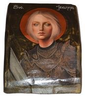 Ikona Święta Joanna patronka lekarzy, małżeństw, rodzin