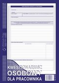 DRUK KWESTIONARIUSZ OSOBOWY DLA PRACOWNIKA 504-B1
