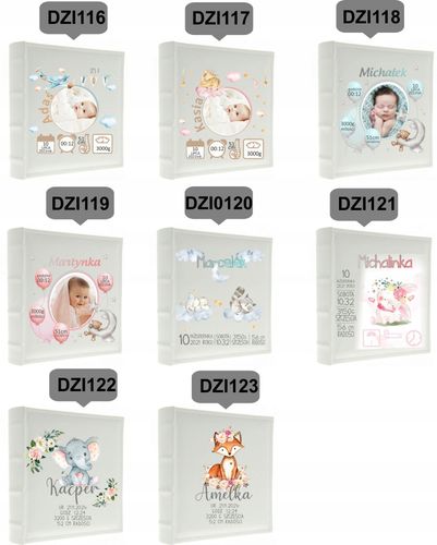 DUŻY ALBUM NA ZDJĘCIA Z NADRUKIEM dla dziecka na Arena.pl