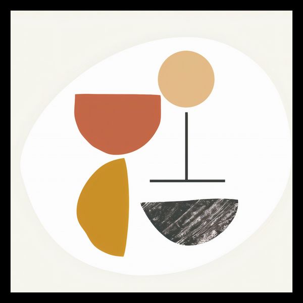 Plakat 40x40cm Kompozycja Balans zdjęcie 2