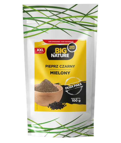 Pieprz czarny mielony 100g zdjęcie 1
