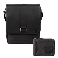 portfel męski ay-07-bl i listonoszka męska skórzana