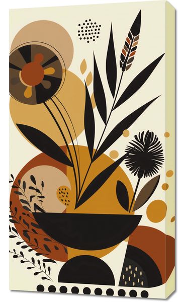 Obraz 50x90cm Ogrody Geometryczne zdjęcie 1