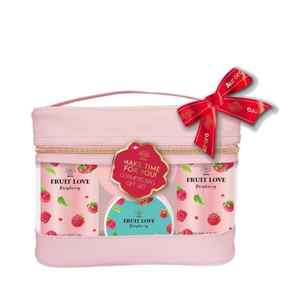 Aurora Zestaw dla kobiet “Raspberry” kosmetyczka zdjęcie 2