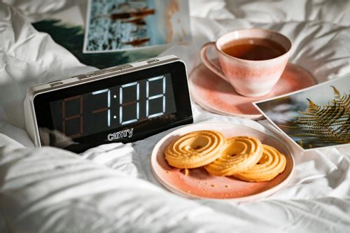 Radiobudzik Radio Fm/Am Zegar Led Alarm Adler na Arena.pl