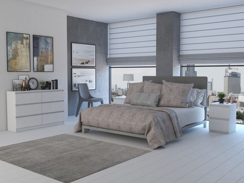 KOMODA MALWA M6 120 - BIEL zdjęcie 3