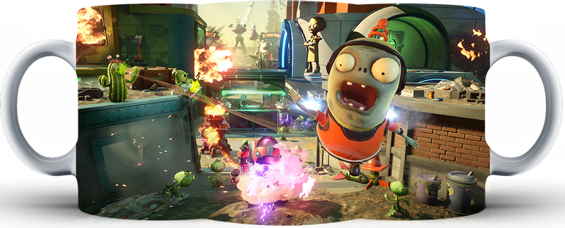 Kubek ceramiczny Plants vs Zombie zdjęcie 2