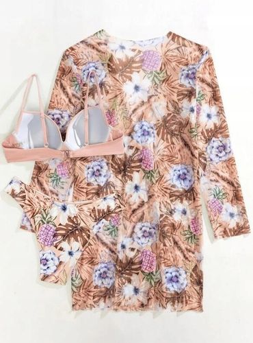 STRÓJ kąpielowy bikini 3w1 FIGI pareo fiszbin S132 na Arena.pl