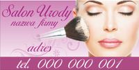 BANER REKLAMA salon kosmetyczny kosmetyka projekt